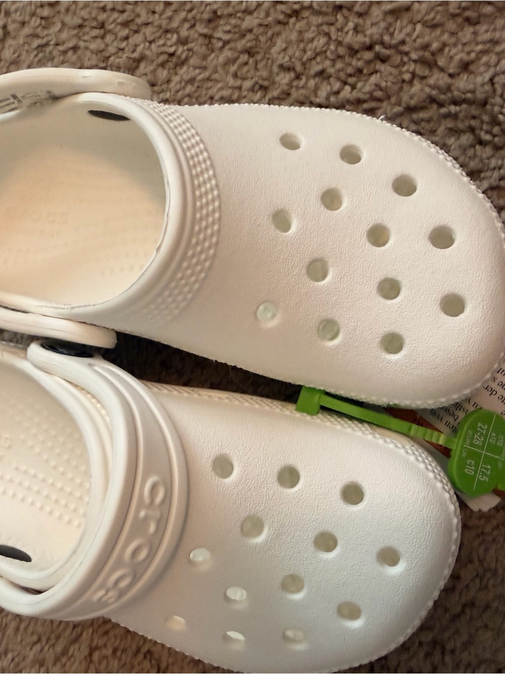 CROCS Kids Classic Clog - White